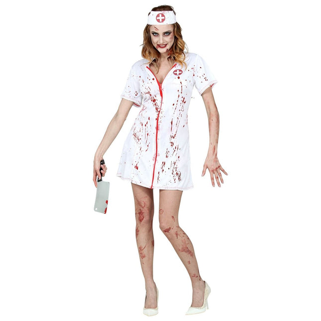 Verpleegster Kostuum Dames Zombie van Widmann koop je bij Partywinkel