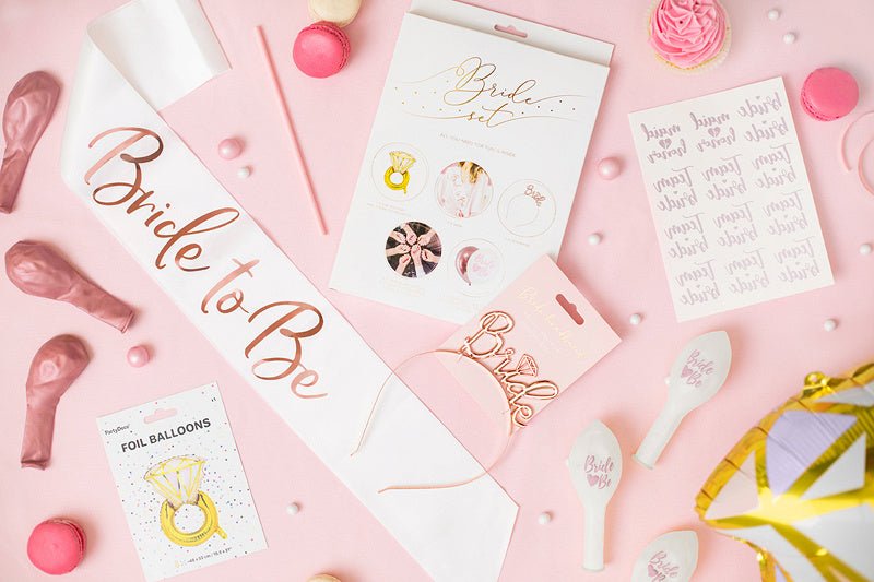 Versiering Pakket Bride To Be 23 delig van Partydeco koop je bij Partywinkel
