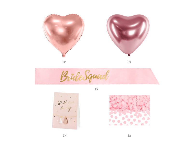 Versiering Pakket Bride'S Maid 10 delig van Partydeco koop je bij Partywinkel