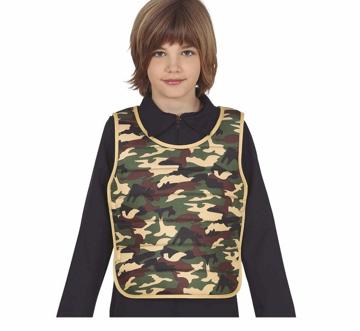 Vest Camouflage Kind van Fiestas Guirca koop je bij Partywinkel