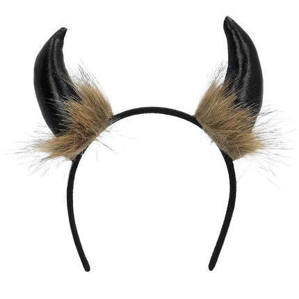 Viking Haarband Hoorns van Boland koop je bij Partywinkel