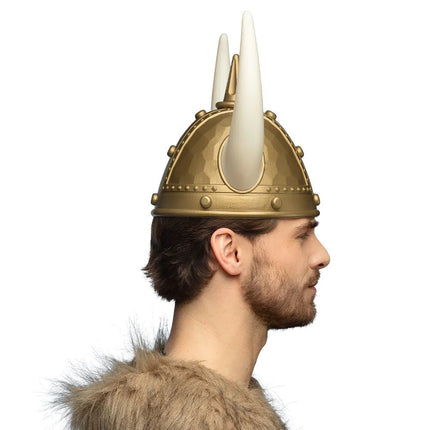 Viking Helm Goud van Boland koop je bij Partywinkel