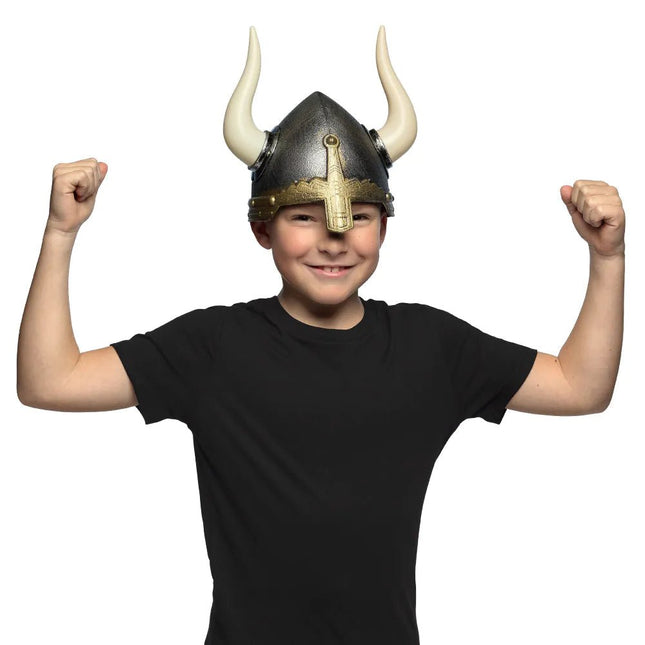 Viking Helm Zilver Kind van Boland koop je bij Partywinkel