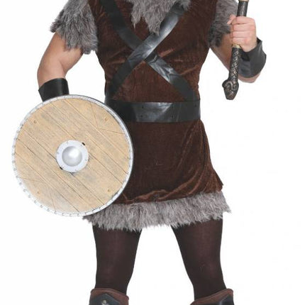 Viking Kostuum Bruin Grijs Heren van Fiestas Guirca koop je bij Partywinkel