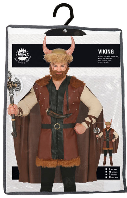 Viking Kostuum Bruin Heren van Fiestas Guirca koop je bij Partywinkel