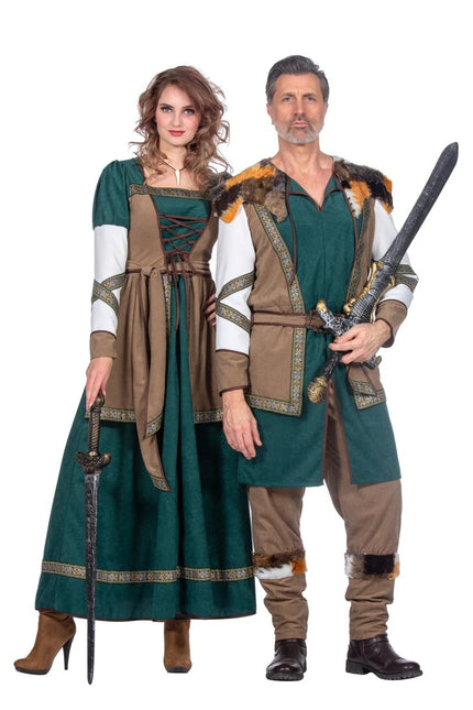 Viking Kostuum Heren 3 delig van Wilbers & Wilbers koop je bij Partywinkel