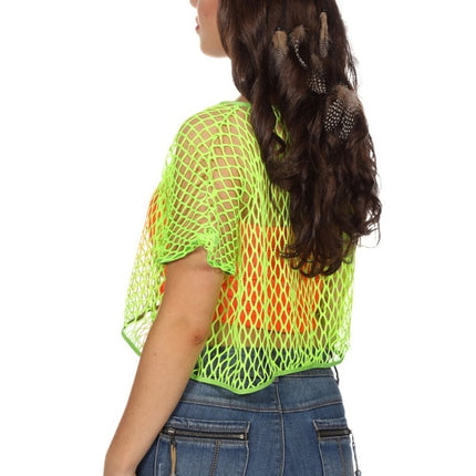 Visnet Shirt Groen van Wilbers & Wilbers koop je bij Partywinkel