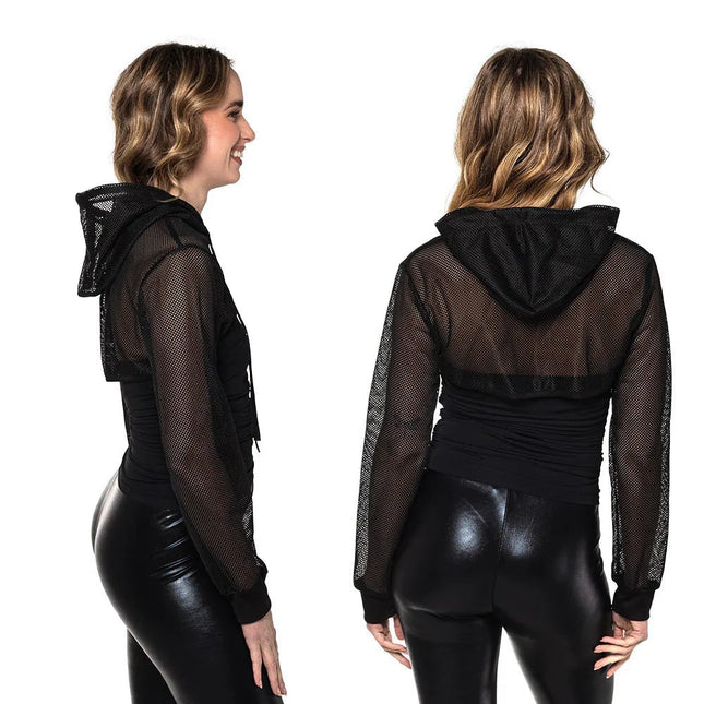 Visnet Vest Zwart van Boland koop je bij Partywinkel