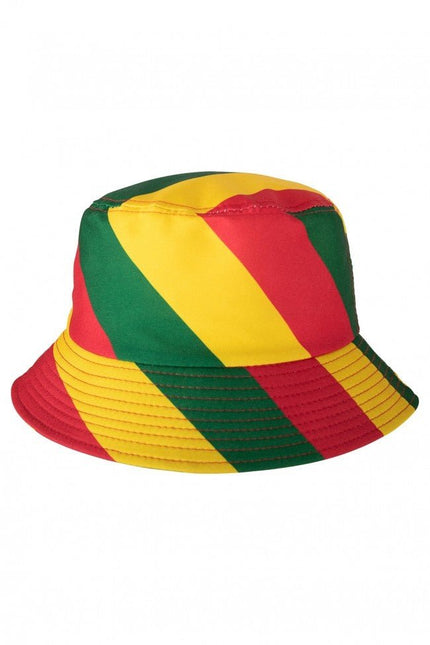 Vissershoedje Rood/Geel/Groen van PartyXplosion koop je bij Partywinkel