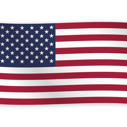 Vlag Amerika 1,5m van WeFiesta koop je bij Partywinkel
