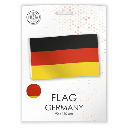 Vlag Duitsland 1,5m van WeFiesta koop je bij Partywinkel