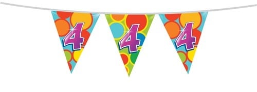 Vlaggenlijn 4 Jaar 10m van Haza Witbaard koop je bij Partywinkel