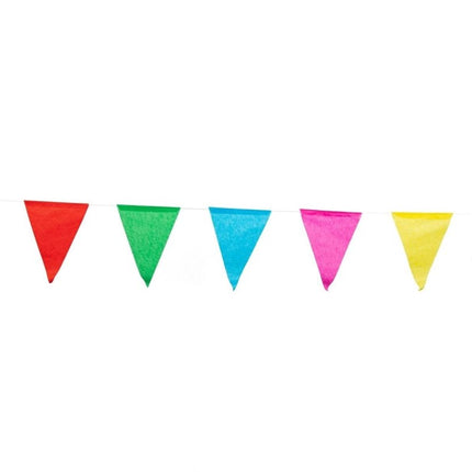 Vlaggenlijn Meerkleurig 10m van WeFiesta koop je bij Partywinkel
