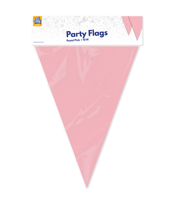 Vlaggenlijn pastel roze van Paper Dreams koop je bij Partywinkel