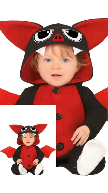 Vleermuis Kostuum Baby rood van Fiestas Guirca koop je bij Partywinkel