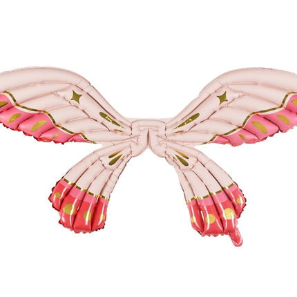 Vlinder Helium Ballon Roze Leeg 50cm van Partydeco koop je bij Partywinkel