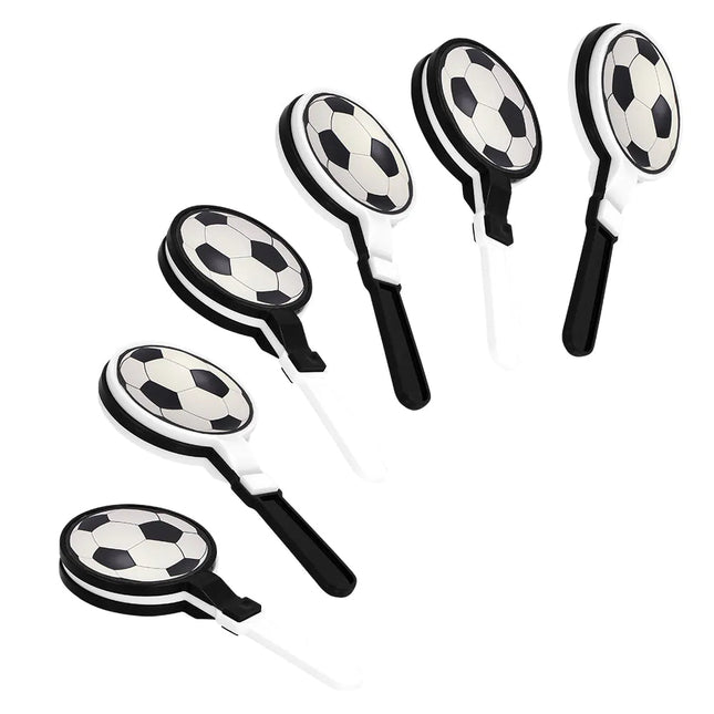 Voetbal Uitdeelcadeautjes Handklappers 6st van Boland koop je bij Partywinkel