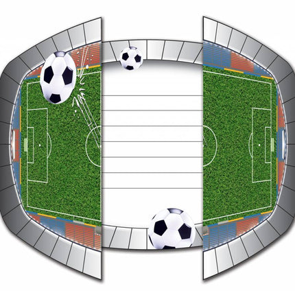 Voetbal Uitnodigingen Versiering 8st van Folat koop je bij Partywinkel