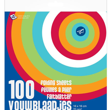 Vouwblaadjes 16cm 100st van Haza Witbaard koop je bij Partywinkel