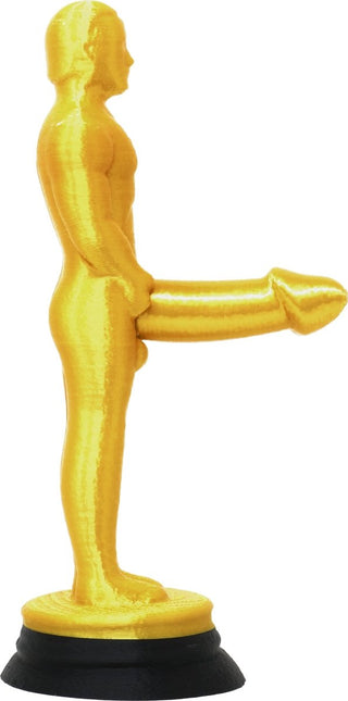 Vrijgezellenfeest Standbeeld Goud 20cm van Fiestas Guirca koop je bij Partywinkel