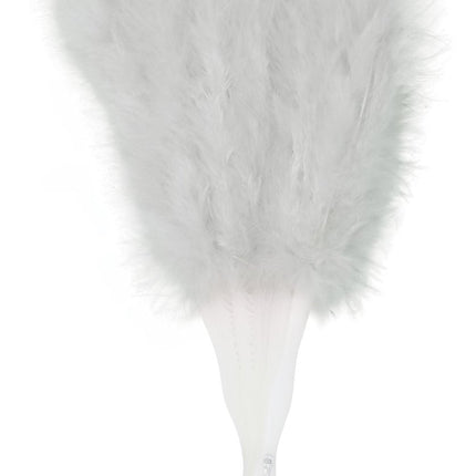 Waaier Witte Veren van Fiestas Guirca koop je bij Partywinkel