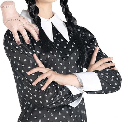 Wednesday Addams Kostuum Met Pruik Dames van Ciao International koop je bij Partywinkel