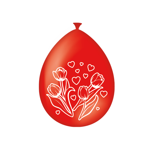 Welkom Thuis Ballonnen Latex 30cm 8st van Paper Dreams koop je bij Partywinkel