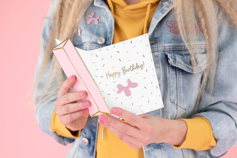 Wenskaart Happy Birthday Hond 14,8cm van Partydeco koop je bij Partywinkel