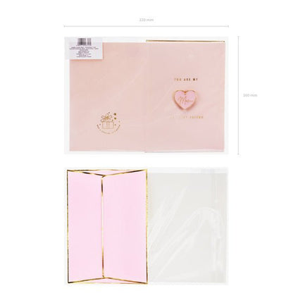 Wenskaart Mom 14,8cm van Partydeco koop je bij Partywinkel