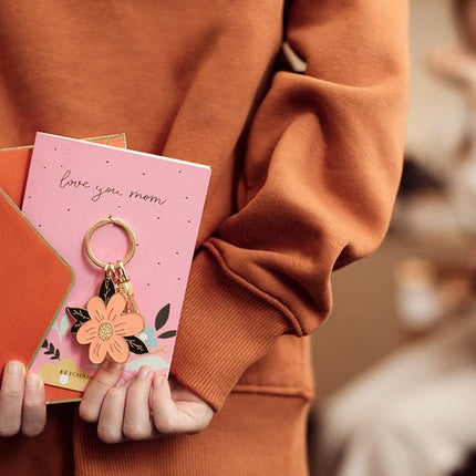 Wenskaart Sleutelhanger 16cm van Partydeco koop je bij Partywinkel