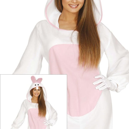 White Bunny Kostuum L van Fiestas Guirca koop je bij Partywinkel