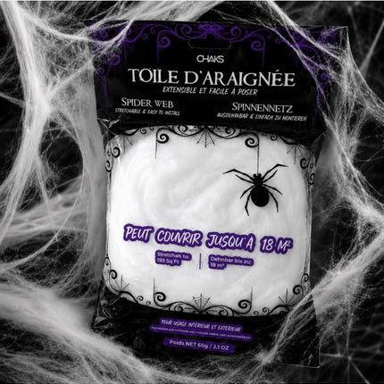Hvidt spindelvæv 60 g