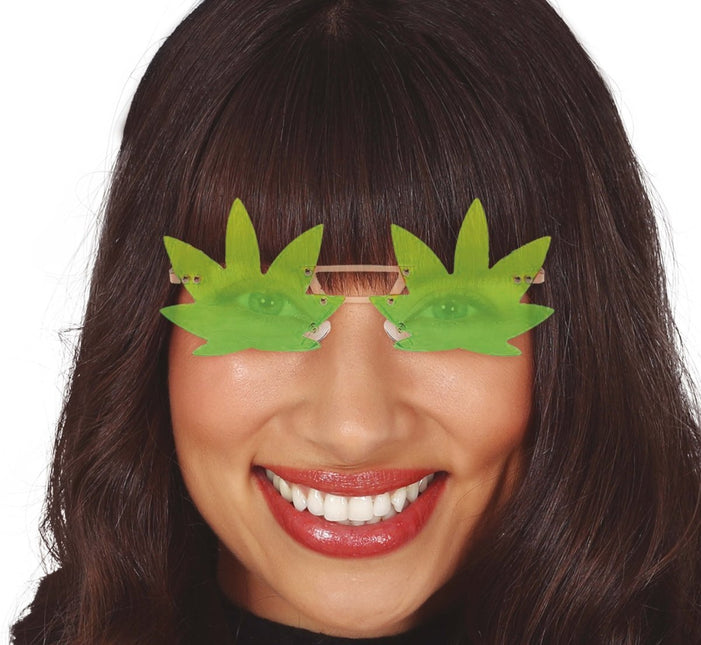 Wiet Bril Groen van Fiestas Guirca koop je bij Partywinkel