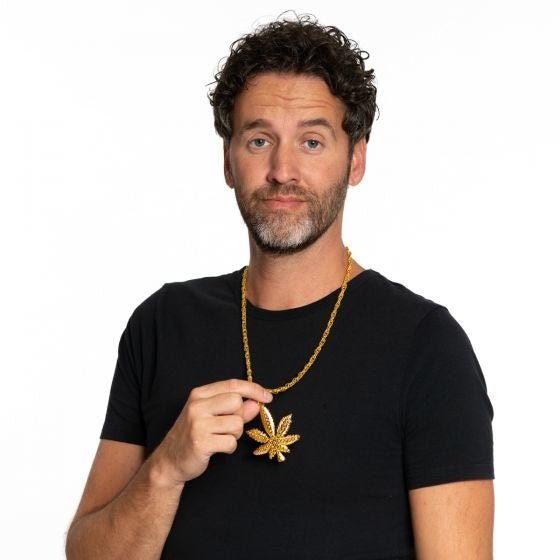 Wiet Kettin Goud van Partychimp koop je bij Partywinkel