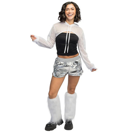 Wit Beenwarmers Pluche van Boland koop je bij Partywinkel