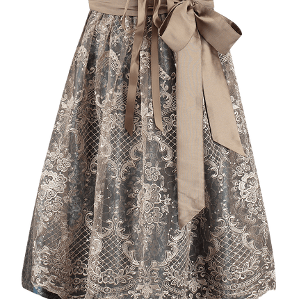 Wit Blauwe Dirndl Jurk Oktoberfest Roze Dames van Haus Huberts koop je bij Partywinkel