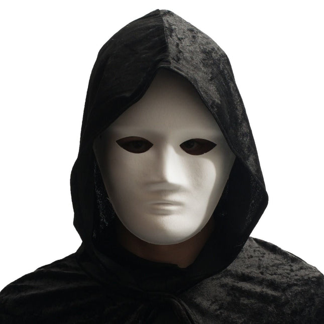 Wit Masker Diy van Partychimp koop je bij Partywinkel