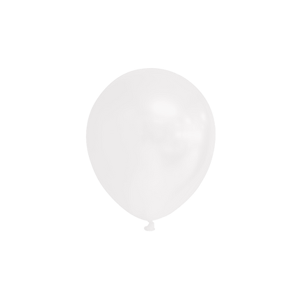 Witte Ballonnen 13cm 100st van WeFiesta koop je bij Partywinkel