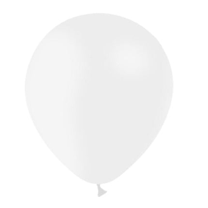 Witte Ballonnen Metallic 30cm 10st van Balloonia koop je bij Partywinkel