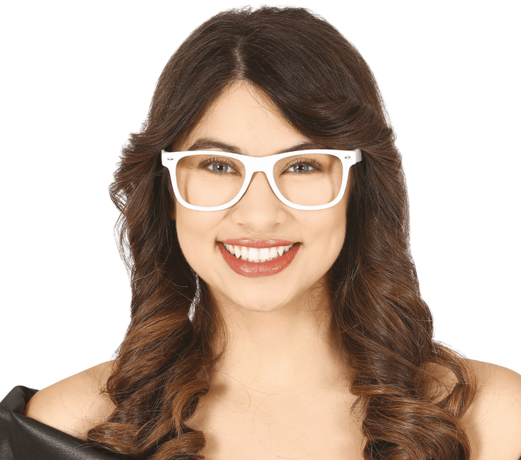 Witte Bril van Fiestas Guirca koop je bij Partywinkel