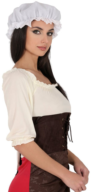Witte Kap Dames van Fiestas Guirca koop je bij Partywinkel