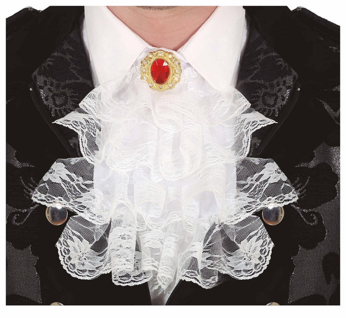 Witte Kraag Kant van Fiestas Guirca koop je bij Partywinkel