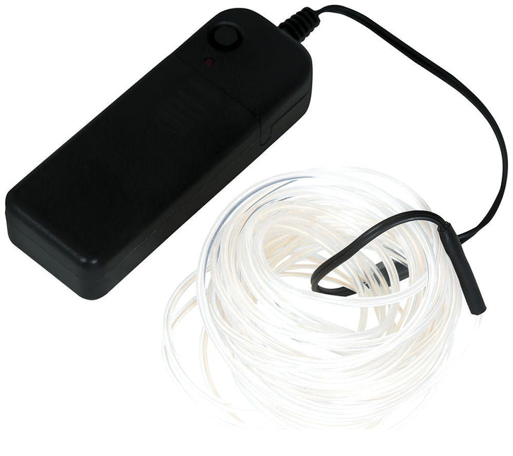 Witte Leddraad 5m van Fiestas Guirca koop je bij Partywinkel