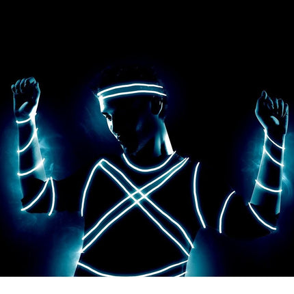 Witte Leddraad 5m van Fiestas Guirca koop je bij Partywinkel