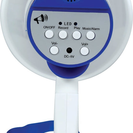 Witte Megafoon van Fiestas Guirca koop je bij Partywinkel