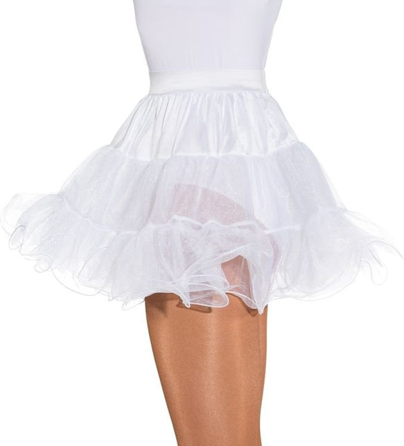 Witte Petticoat Ruffles van Orlob koop je bij Partywinkel