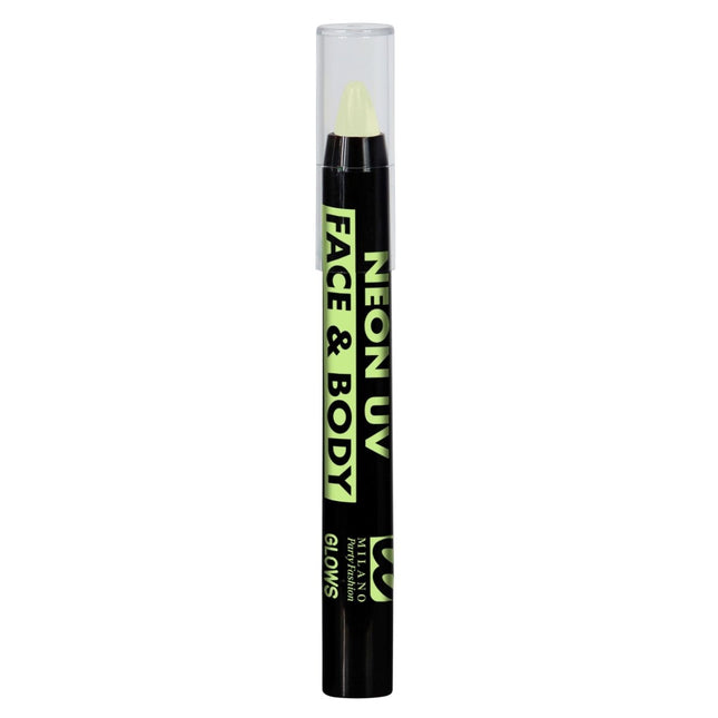 Witte Schmink Potlood Glow In The Dark 3,5ml van Widmann koop je bij Partywinkel