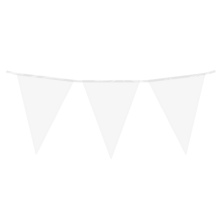 Witte Slinger 10m van Paper Dreams koop je bij Partywinkel