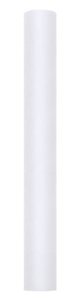 Witte Tule Rol 50cm 9m van Partydeco koop je bij Partywinkel