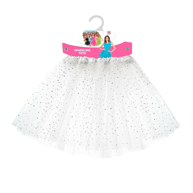 Witte Tutu Dames 45cm van Widmann koop je bij Partywinkel